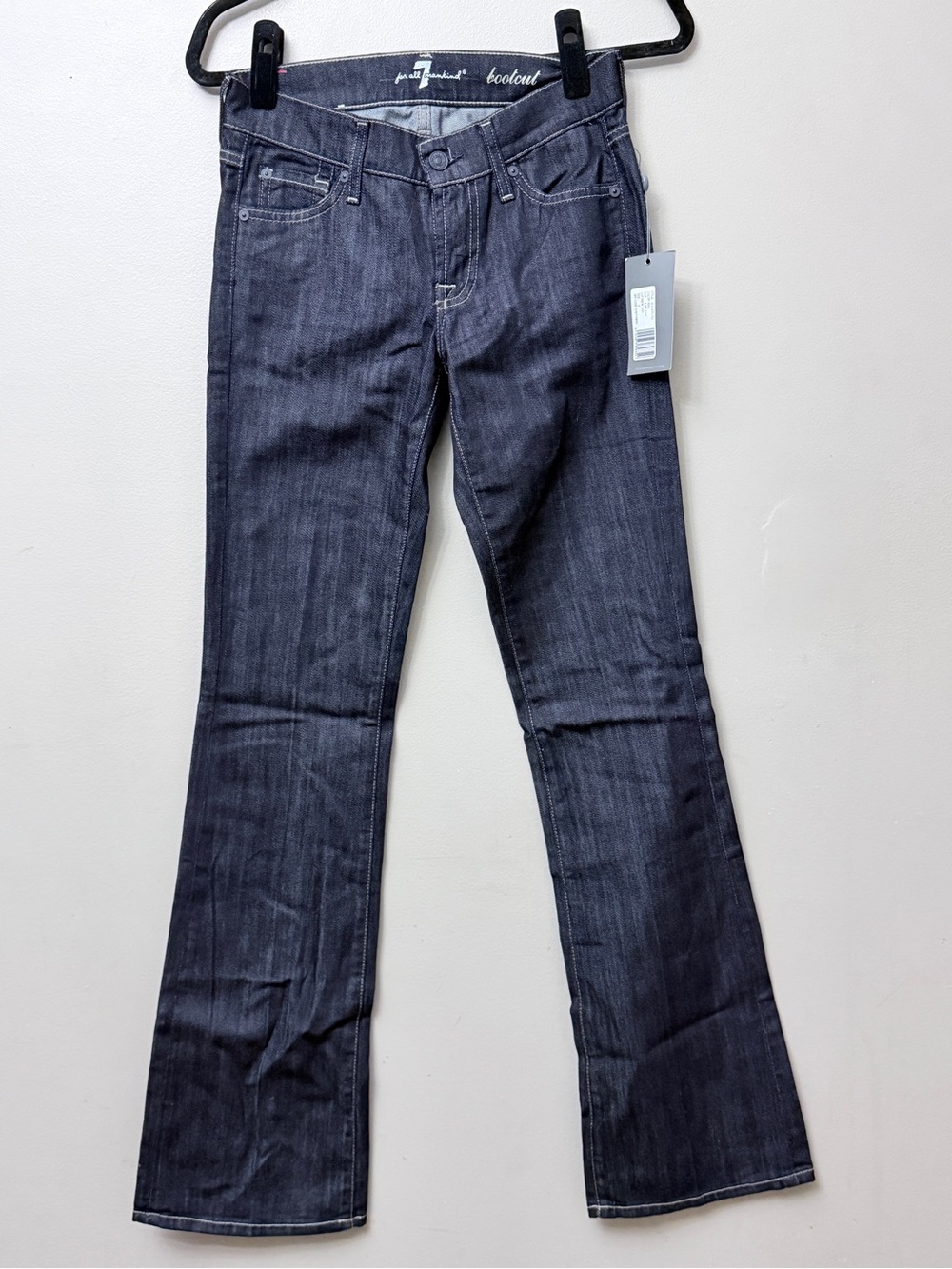 7 For All Mankind Bootcut Jeans Dark Rinse Wash Size 25/US2